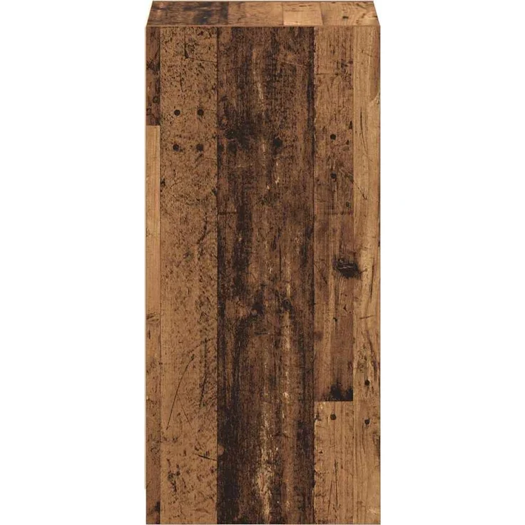 vidaXL Kleiderschrank mit Regal mit Speicher Altholz 41 x 48 x 102 cm 879645 – Bild 5