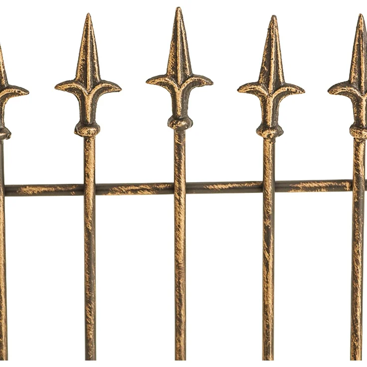 Rankgitter FREYA 2er Set - 50x0,7x100cm, Metall, Bronze | Rankhilfe Kletterpflanzen Gartendekoration – Bild 6