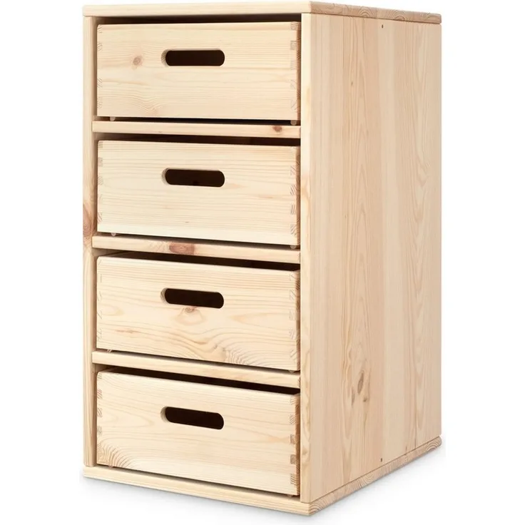 Ehrenkind Kinderregal Aufbewahrungssystem für das Kinderzimmer aus hochwertigem Holz, Modularer Aufbau, individuell kombinierbar
