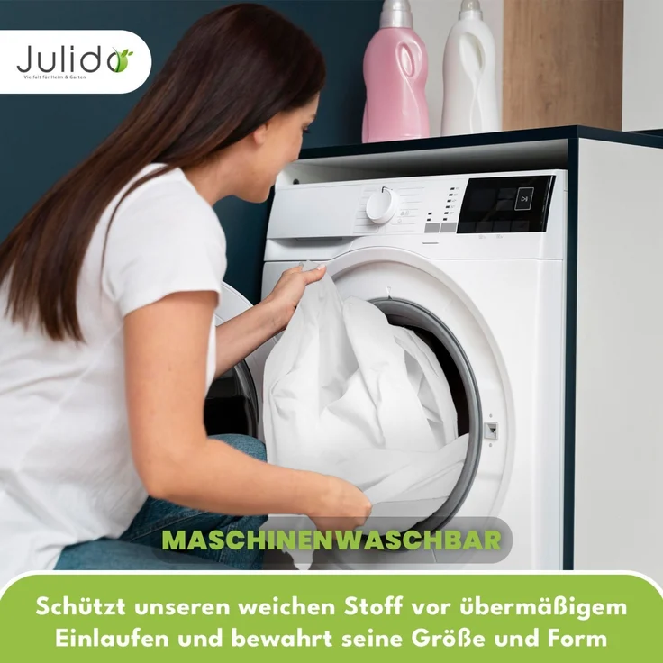 Jersey Spannbettlaken 180-200x200cm 100% Baumwolle Weiss – Bild 7