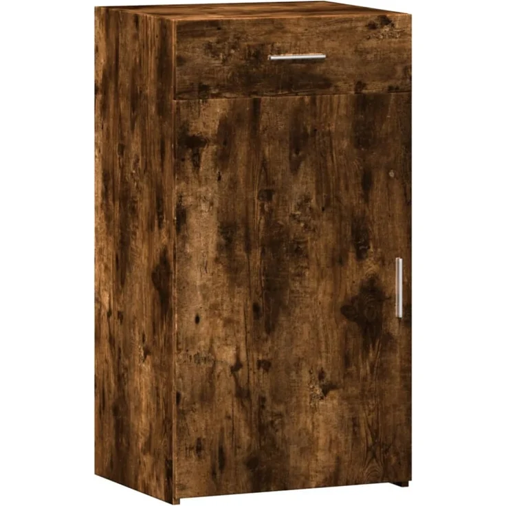 vidaXL Sideboard Räuchereiche 50x42,5x93 cm Holzwerkstoff 846296 – Bild 2