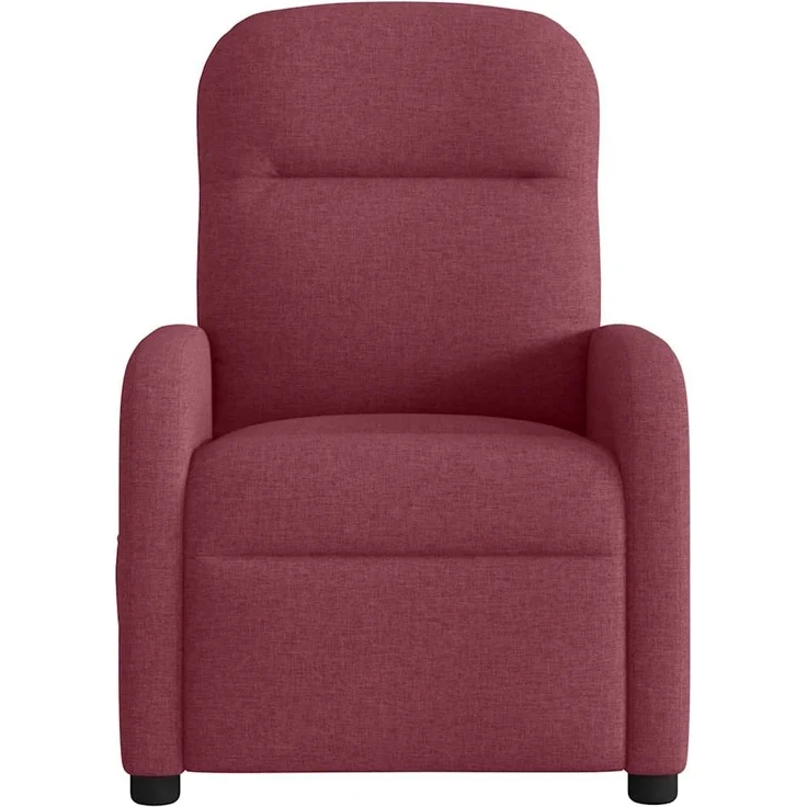 vidaXL Relaxsessel Elektrisch Weinrot Stoff 3302955 – Bild 4