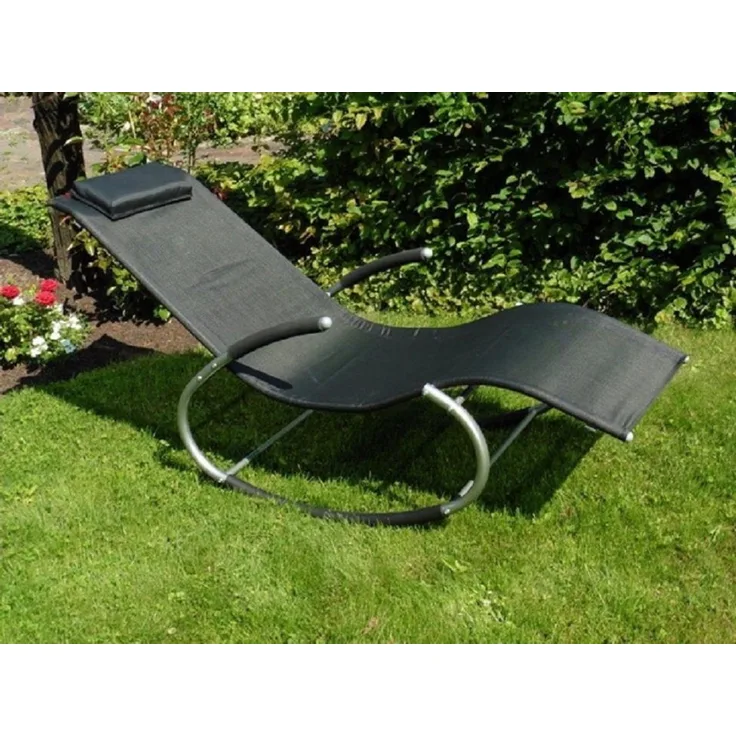 Schaukelliege Relaxliege Sonnenliege Schwingliege Gartenliege Liegestuhl Liege