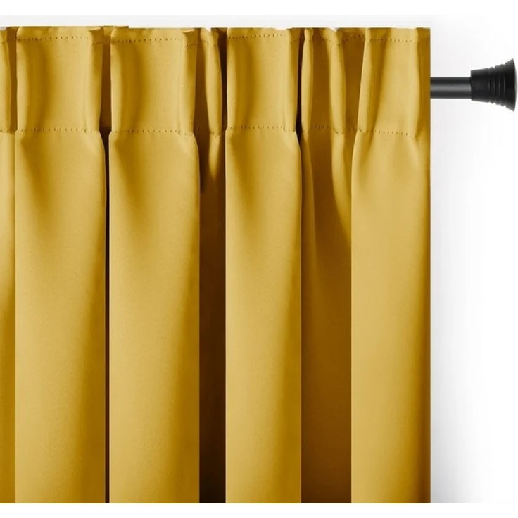 AmeliaHome Gardine Gardine Vorhang Einfarbig Verdunklungsvorhang Aufhängung Pleat (1 St), Kräuselband, verdunkelnd – Bild 4