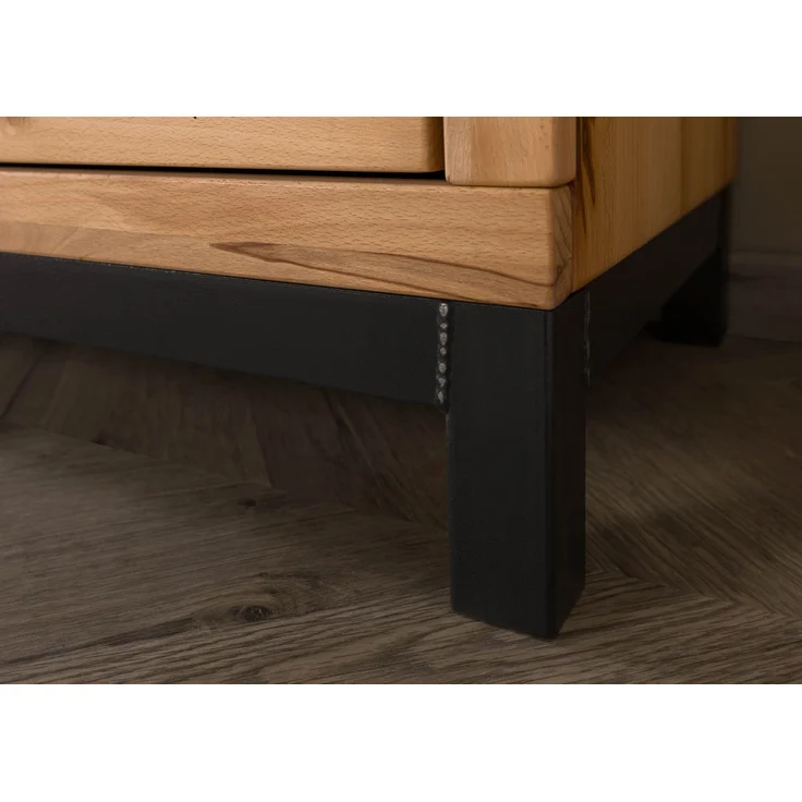 TV-Board Kernbuche 170 x 40 x 56 natur geölt VILLANDERS #114 – Bild 6