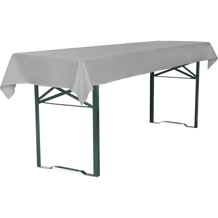 TexDeko Tischdecke universale Biertischdecke für Bierzeltgarnituren/Festzeltgarnituren (1-tlg), waschbar & wiederverwendbar (Farbe & Größe: nach Wahl) – Bild 1