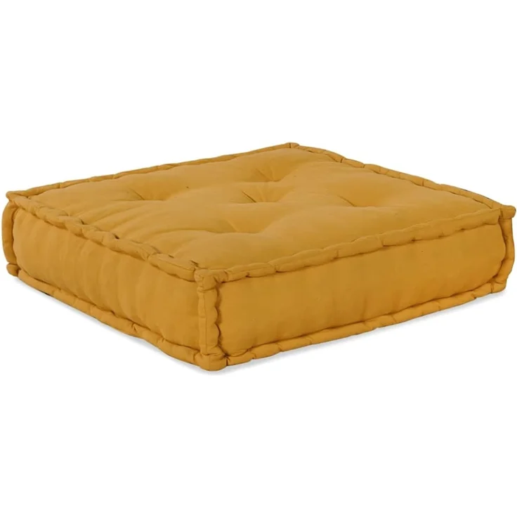 vidaXL Modulares Sofaelement Gelb 70x70x54 cm Stoff 4019037 – Bild 6