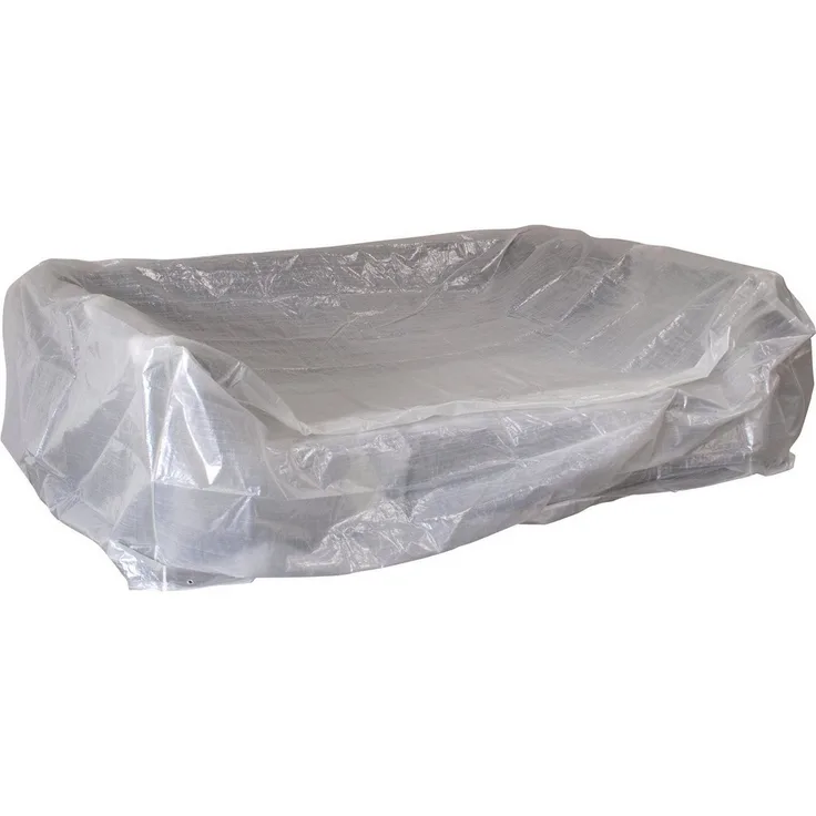 Abdeckhaube Loungeset 245 x 165 x 80 cm, PE transparent