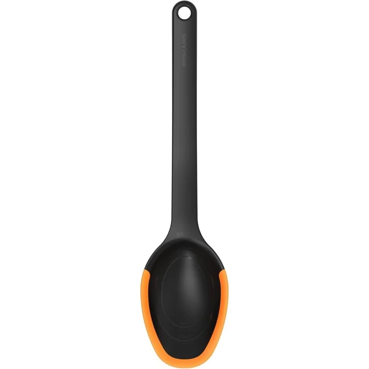 Fiskars Functional Form Kochlöffel mit Silikonkante, Rührlöffel, Kochzubehör, 1027299 – Bild 1
