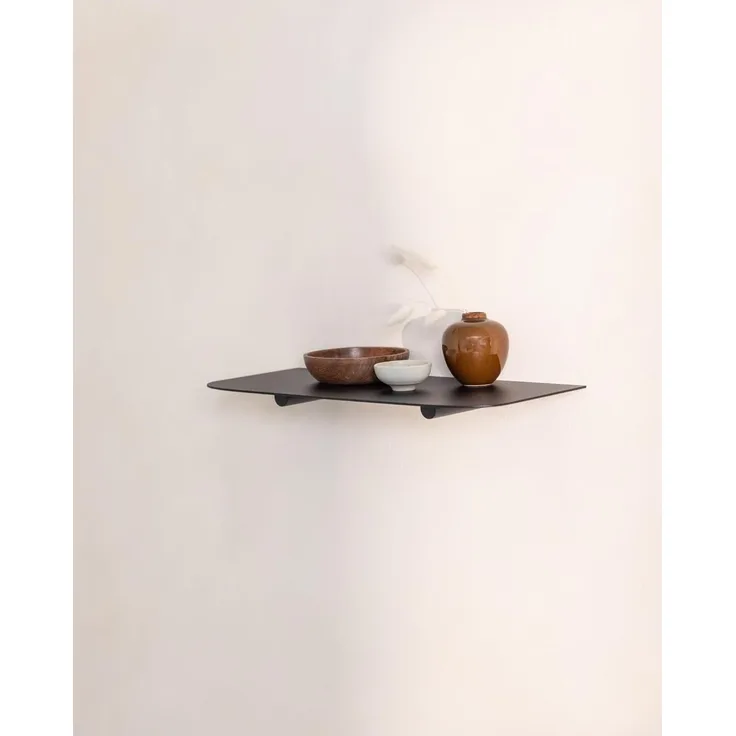 Metallbude Wandregal LENN S, schwebendes Design Regal aus Metall, minimalistisch, hochwertig