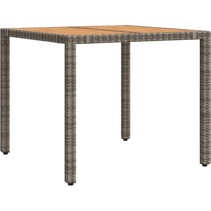 vidaXL Outdoortisch-Set 5 stk. Grey and Navy Blue 90 x 90 x 75 cm 3422287 – Bild 5