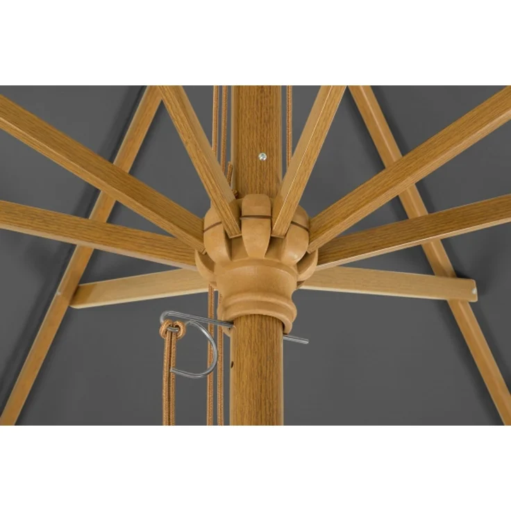Sonnenschirm Malaga 300/8 rund, Ø ca. 300 cm anthrazit – Bild 4