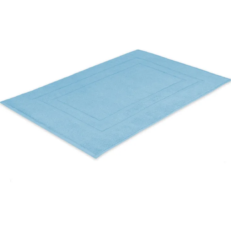Badvorleger Frottier 700 g/m² 50 x 80 cm Hellblau