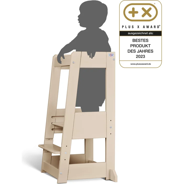 tiSsi® Entdeckerturm / Lernturm FELIX mitwachsend Cashmere – Bild 6