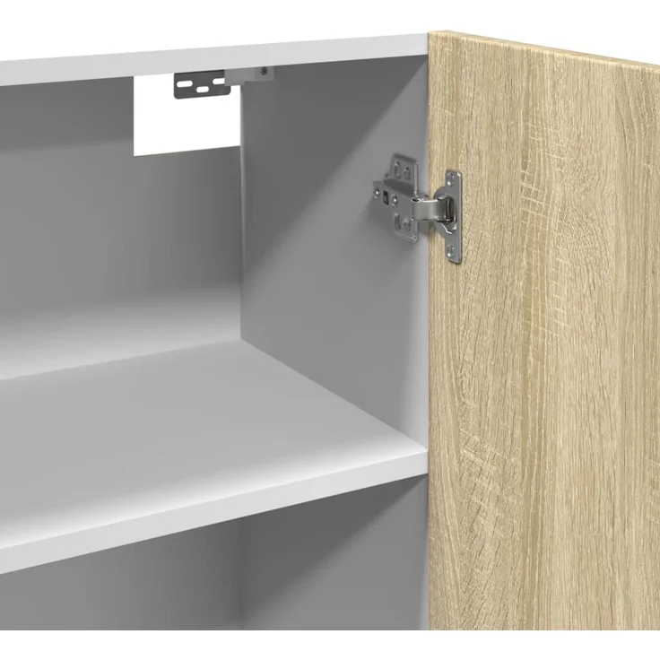 vidaXL Hängeschrank Lyon Sonoma-Eiche 80x31x60 cm Holzwerkstoff 849621 – Bild 8