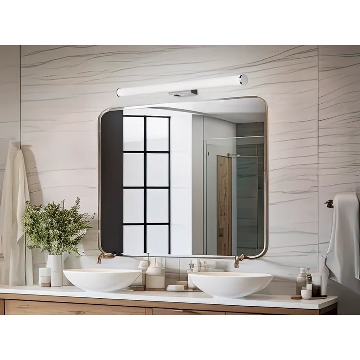 Trio Leuchten LED Badezimmer Wandleuchte Mattimo 283274206, Metall Chrom, Kunststoff Weiß, 6.5 Watt LED – Bild 5