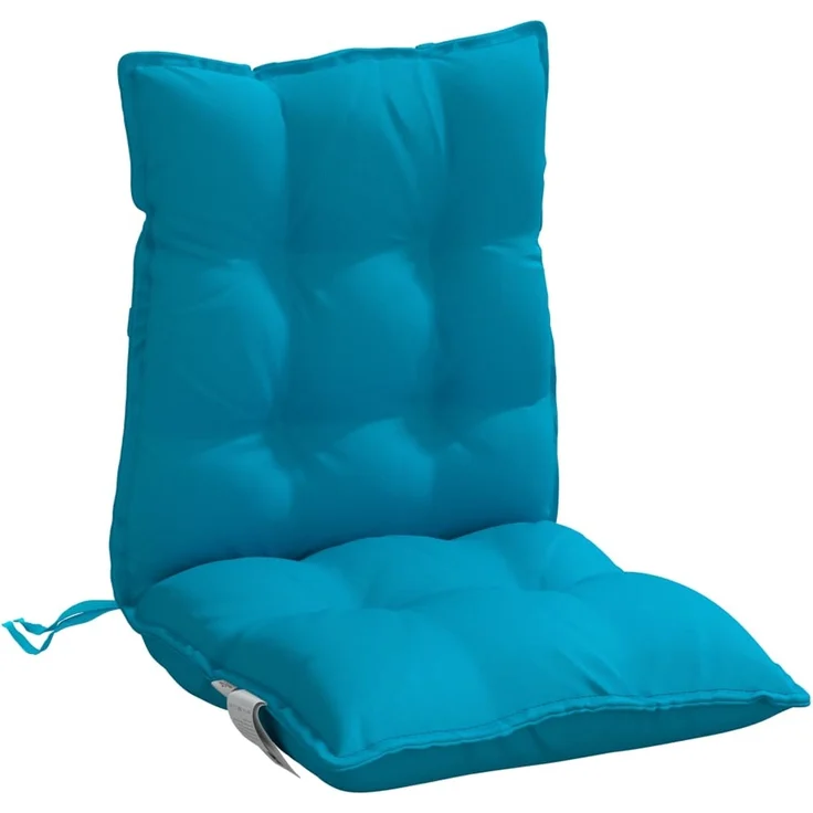 vidaXL Niedriglehner-Auflagen 4 Stk. Hellblau Oxford-Gewebe 377684 – Bild 5