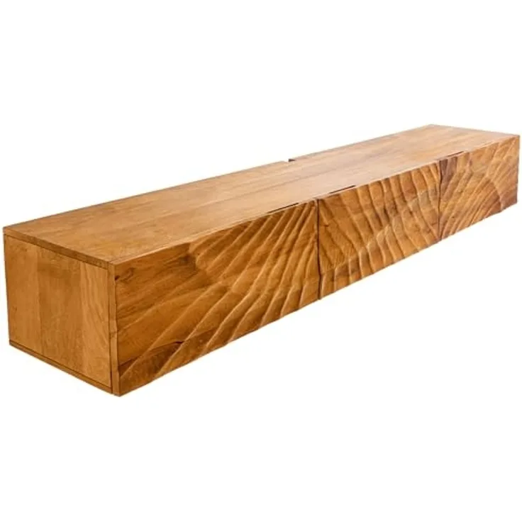 riess-ambiente TV-Bank SCORPION 160cm braun (Einzelartikel, 1 St), Wohnzimmer · Massivholz · Mango · mit Stauraum · Modern Design