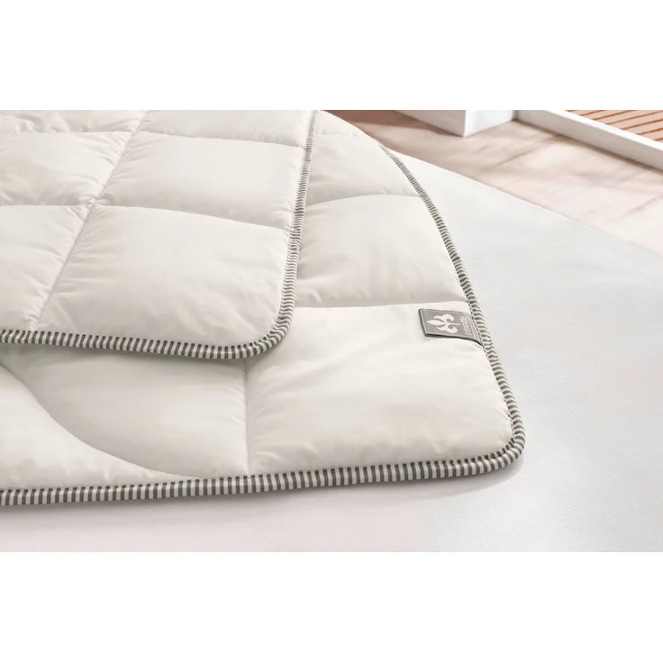 Irisette Naturfaserbettdecke irisette® Sensible Ganzjahres-Bettdecke, Füllung: bauschige Markenhohlfaser, temperatur- und feuchtigkeitsregulierend, Bezug aus Naturmaterialien – Bild 1