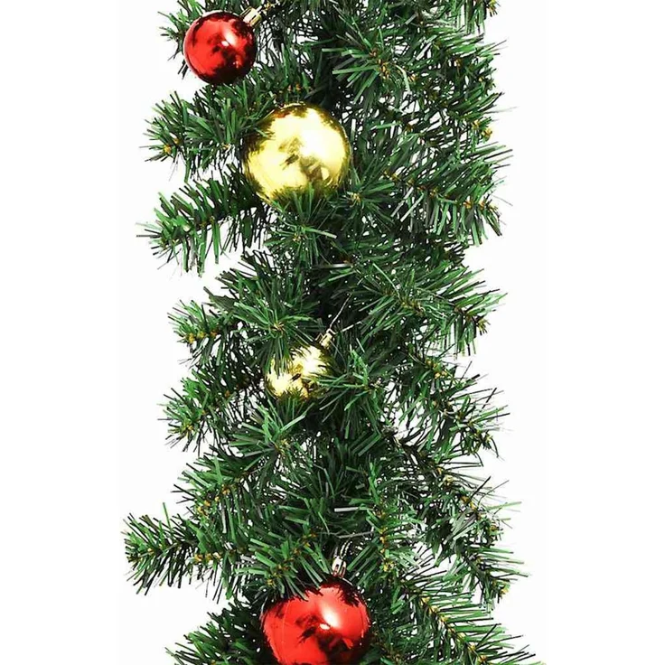 vidaXL Weihnachtsgirlande 2 stk. 600 LEDs Grün 20 m PVC 42016693 – Bild 5