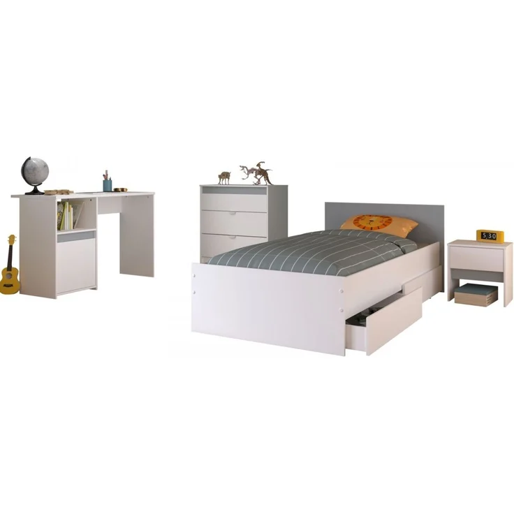 Parisot Kinderzimmer und Jugendzimmer Pirouette in weiß Set 4-tlg. – Bild 6