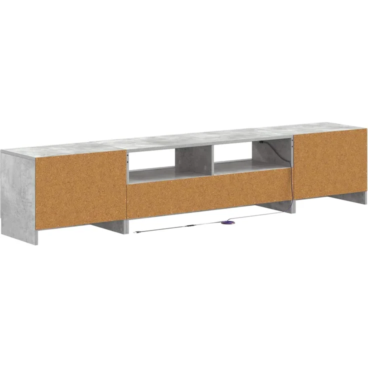 vidaXL LED-TV-Schrank UTRECHT 3 stk. Betongrau Holzwerkstoff 3417003 – Bild 6