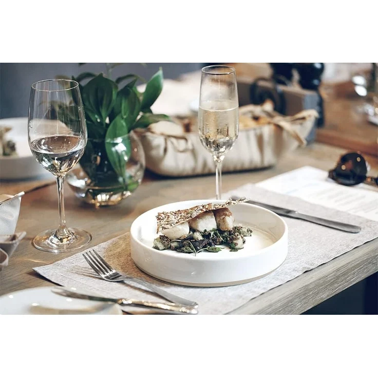 BRUNNER Geschirr-Set Geschirr Set Odette Camping Essgeschirr, Stonetouch-Melamin, Reise Picknick Teller Melamin – Bild 2