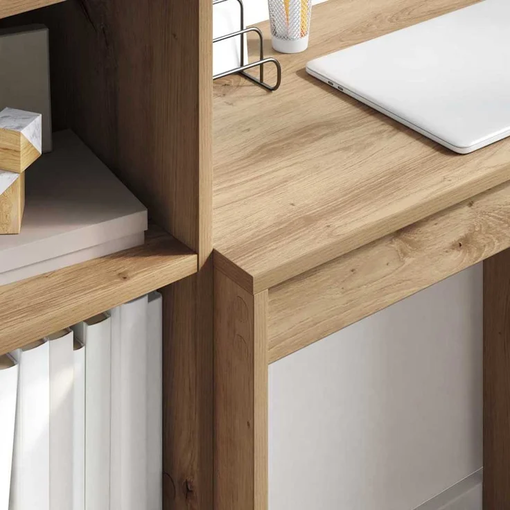 vidaXL Schreibtisch Artisan-Eiche 70 x 40 x 76 cm 869385 – Bild 3