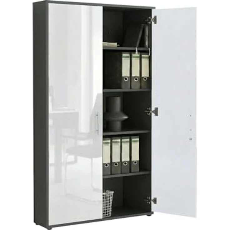 moebel-dich-auf Aktenschrank OFFICE EDITION (Set 4, abschließbar, Metallgriffen) Made in Germany – Bild 5