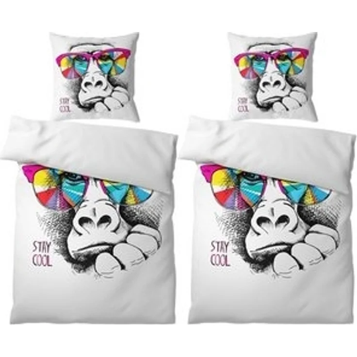 Sanilo Bettwäsche Stay Cool 135x200 cm, Bettbezug und Kissenbezug, Baumwolle, 4 teilig – Bild 6