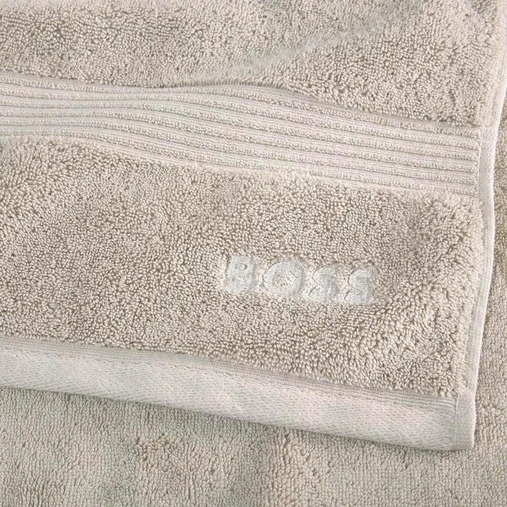 BOSS Duschtuch - LOFT, Handtuch, Baumwolle Beige-Grau 70x140 cm – Bild 2