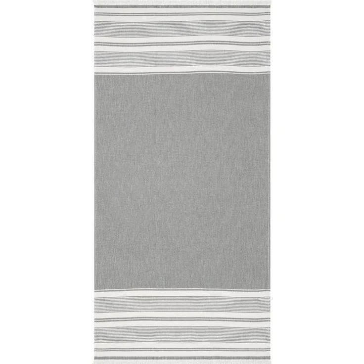 Egeria Strandtuch Pestemal, gewebte Ware (1-St), 80x180 cm, mit Fransen – Bild 3