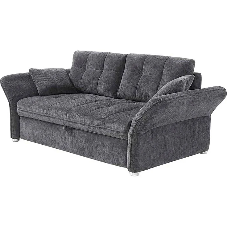 Jockenhöfer Gruppe Schlafsofa Leon, B: 147 - 187 cm, Liegefl. 120 - 160x200 cm, Breite wählbar, mit Bettfunktion & Zierkissen, in 3 Breiten – Bild 5