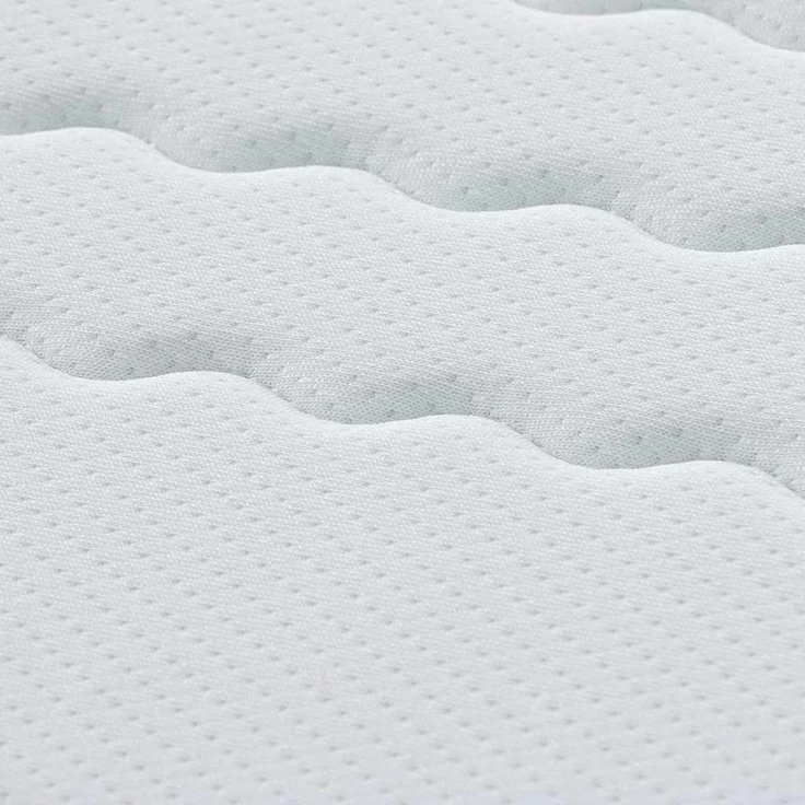 vidaXL Matratze Weiß und Grau 90 x 200 cm Bonell Feder 4106439 – Bild 8