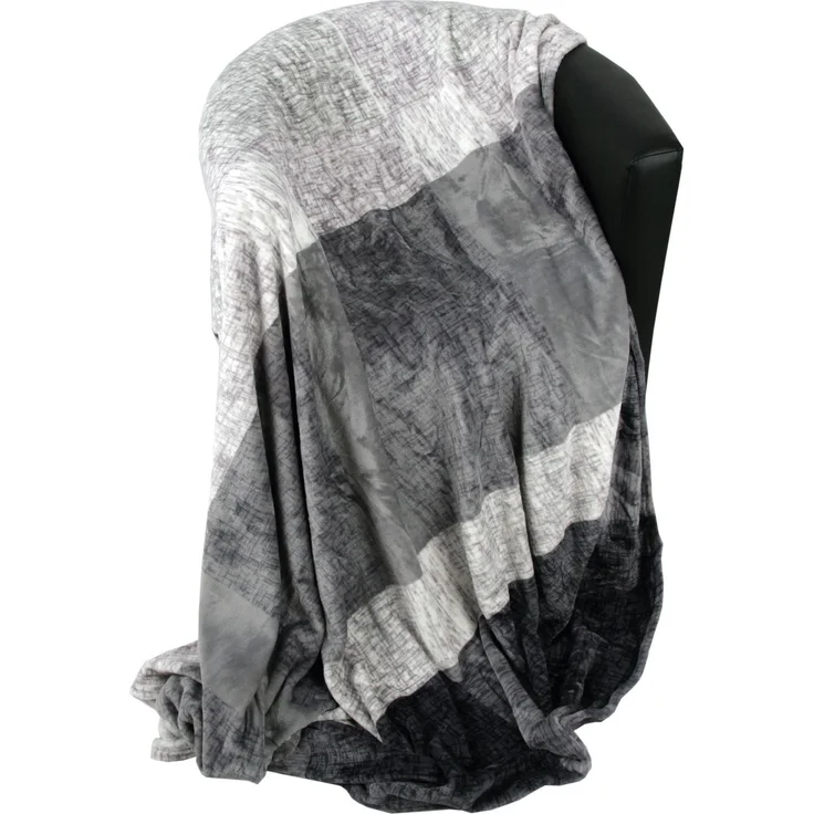 Home & Living Kuscheldecke 150 x 200 cm ( Anthrazit ) - Öko-Tex 100 - Flanelldecke, Tagesdecke mit Cashmere Touch, hochwertige Decke – Bild 3