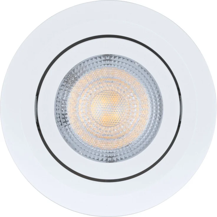 Paulmann LED-Einbauleuchte Fixed 3er Set 574 lm Ø 8,2 cm warmweiß weiß – Bild 2