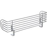 BigDean Herdschutzgitter Kinderschutz Herdsicherung 60 x 18,5 x 14 cm