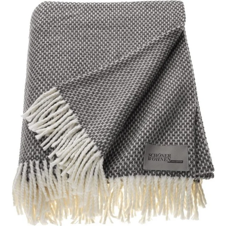 Wohndecke Zen, SCHÖNER WOHNEN-Kollektion, mit Fransen, Kuscheldecke – Bild 2