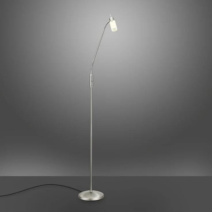 JUST LIGHT 11938-55 LED Stehleuchte 1-flammig 3000K GU10 Stahl – Bild 3