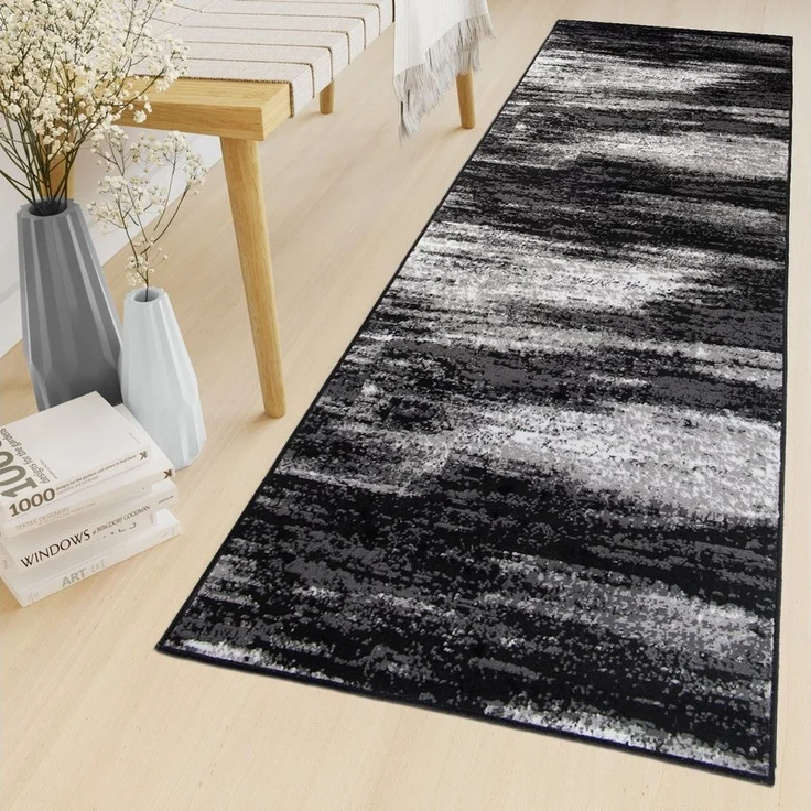 Tapiso Läufer MAYA, rechteckig, Höhe: 8 mm, Flur Meterware Korridor Küche Kurzflor – Bild 5