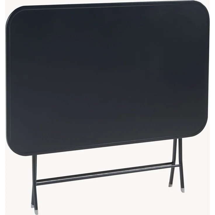 Klapptisch Sande Stahl 110x70x71 cm Schwarz [en. casa] – Bild 6