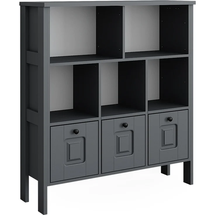 Kinderregal Ajaton Grau 103.6 x 113.4 cm Vitalispa – Bild 1