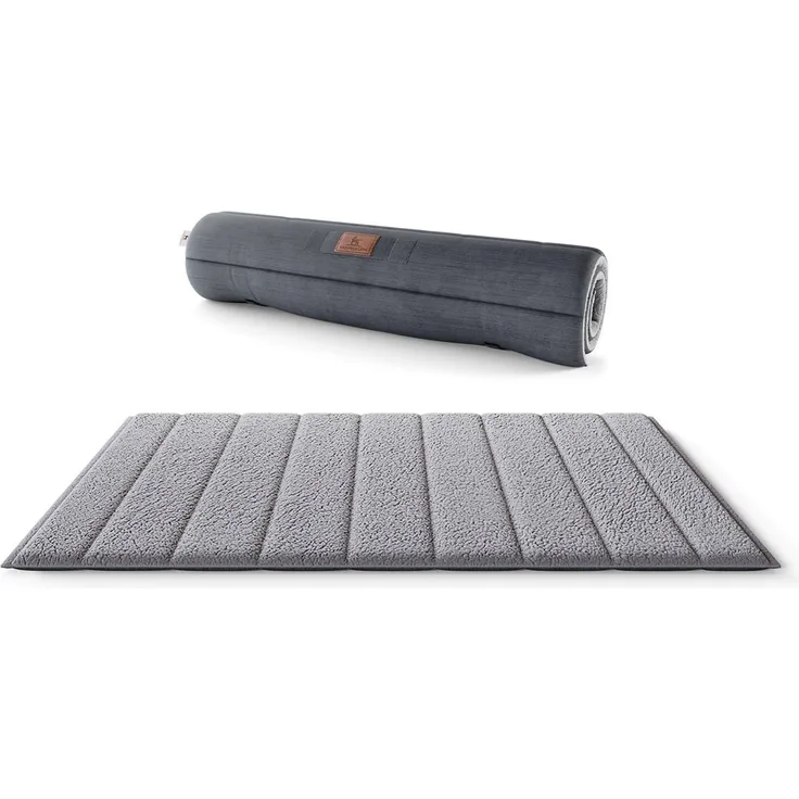 Knuffelwuff Hundematte Reisematte Linea Travel, Kuscheliges Velours mit Teddybezug