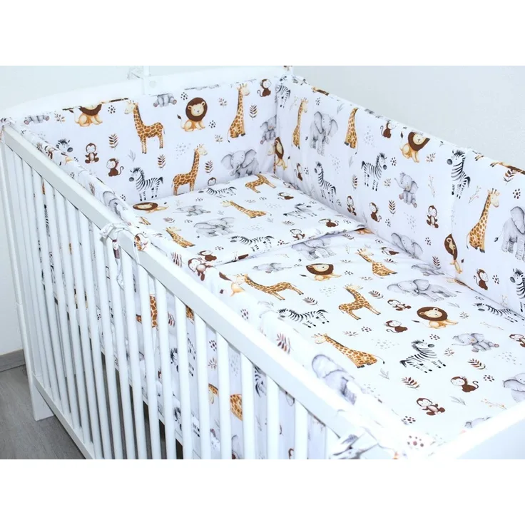 Primawela Bettnestchen Nestchen 420 cm Bettumrandung Baby Bett Kinder Nest Kopfumrandung