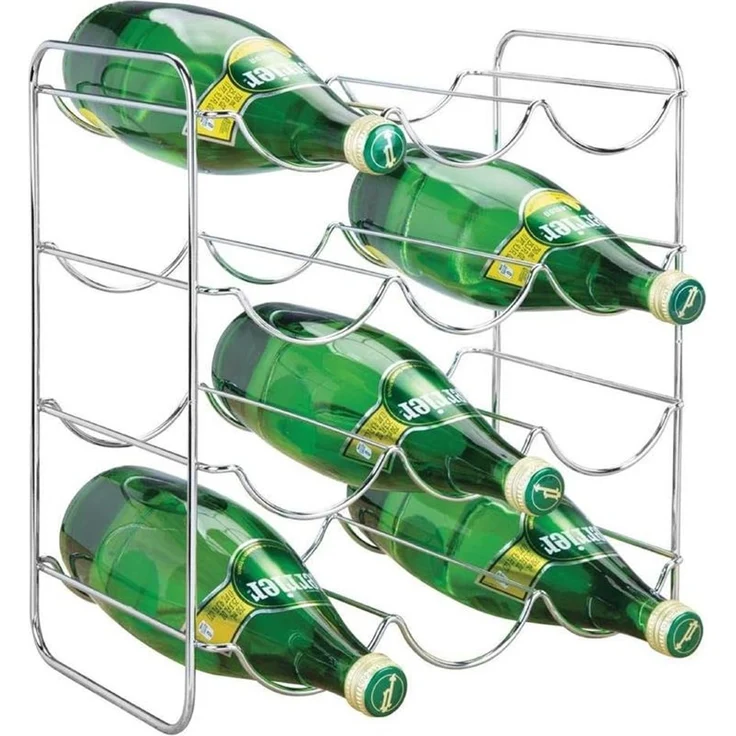 Weinregal Flaschenregal Weinhalter 12 Flaschen mDesign 4 Ebenen Flaschenhalter – Bild 6