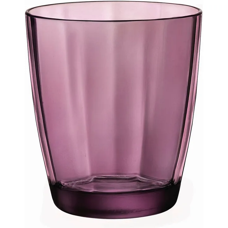 Becher Bormioli Rocco Pulsar Lila Glas (6 Stück) (305 Ml)
