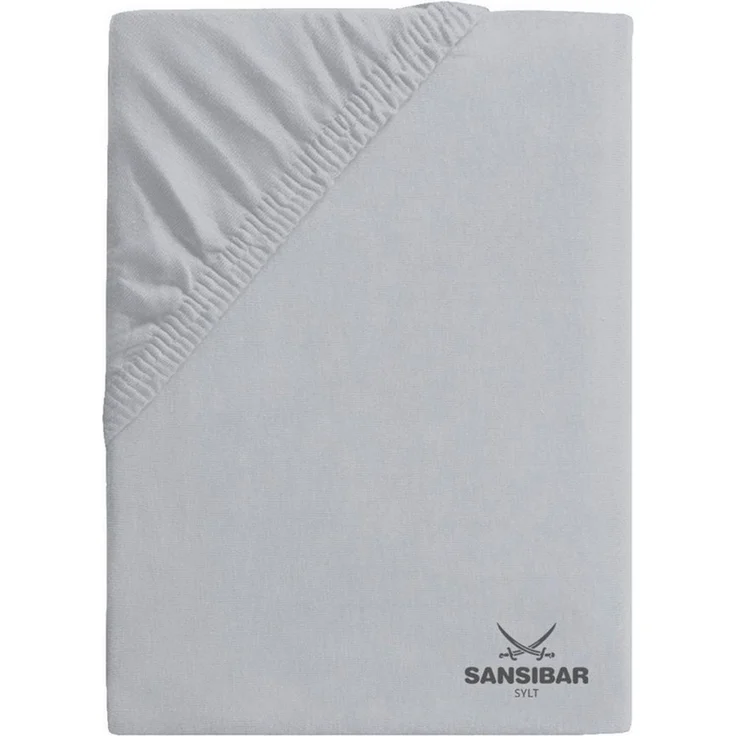 Sansibar Sylt Spannbettlaken Premium Topper-Spannbetttuch, Sansibar, Topperbezug, Gummizug: hochwertiges Rundumgummi, Matratzenbezug bis zu 15 cm Steghöhe, dicker Stoff, faltenfreier Sitz – Bild 1