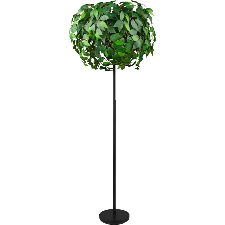 Stehleuchte, Blätter-Design, 3 Flammig, Grün, H 180 cm – Bild 6