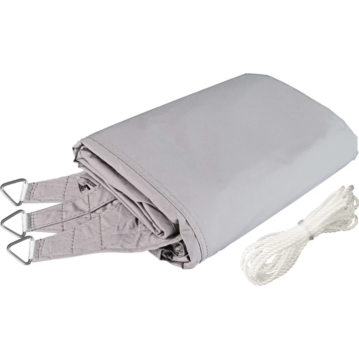 Windhager Sonnensegel Cannes 3x3x3m cream Sonnenschutz UV-Schutz 50+ Sonnendach – Bild 2