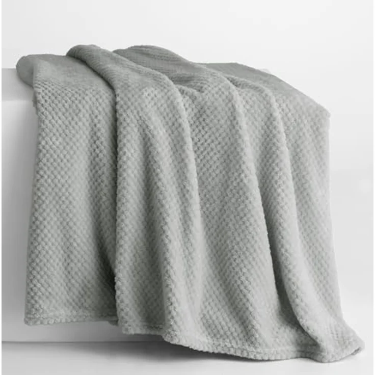 Wohndecke Decke Microfaser Wohndecke Tagesdecke Fleece, DecoKing, weich sanft kuschelig skandinavischer Stil – Bild 3